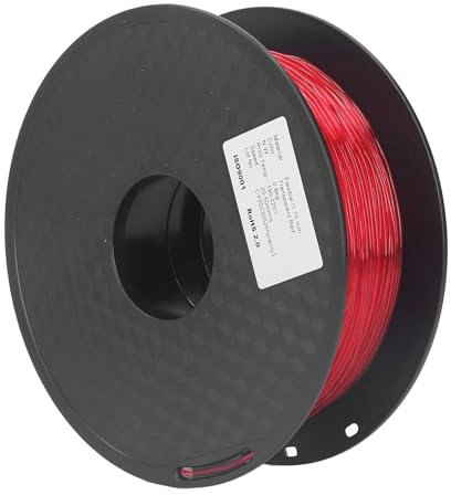 ciciglow Hohe Permeabilität TPU -Filament 1 Kg Bundle 1,75 Mm Flexibel für 3D -Drucker Verbrauchsmaterialien, Genaue Wirkung mit Verstopfter Funktion, für Bildungs und Industriegebrauch