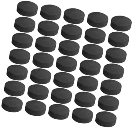 TEHAUX 70 pièces Tablettes Allume-feu Rapide pour Barbecue Extérieur Cuisine Fourneau et à Bois Briquettes Naturelles pour Camping Randonnée et Réunions Familiales