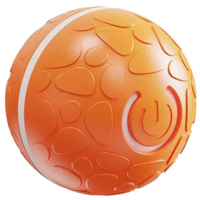 Renchey Interaktiver Ball für Hunde | Automatisches Rollendes LED Licht - Katzenspielzeug,Für Zahnungshilfe Haustierbesitzer Trainer Tierliebhaber Außenbereich Wohnung Park Garten
