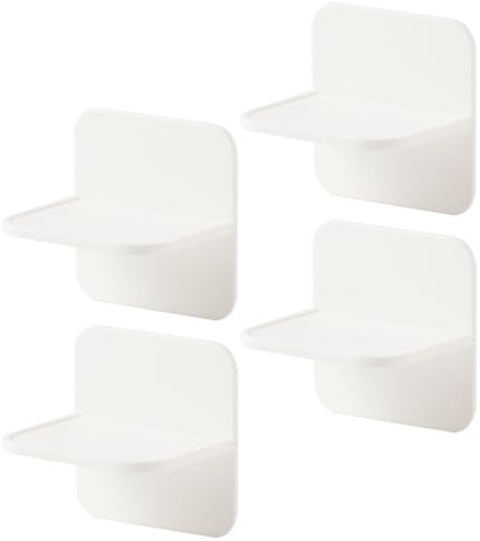 GARVALON Conector Anticaída para Muebles 4 Piezas Dispositivo Antivuelco para Seguridad Bebés Fijador Plástico para Armarios y Estanterías Protección Infantil Hogar
