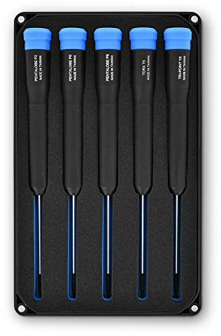 iFixit Marlin Screwdriver Spezial 5er-Set | 5 Präzisions-Schraubendreher für Elektronik-Reparaturen wie Smartphone, Laptop, PC, kompatibel mit Apple