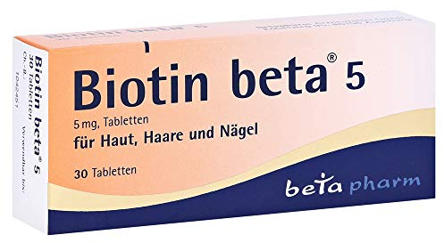 BIOTIN BETA 5 Tabletten 30 St
