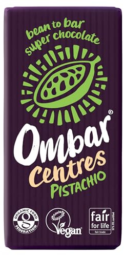 OMBAR Chocolate Relleno DE Pistacho Bio 35 G