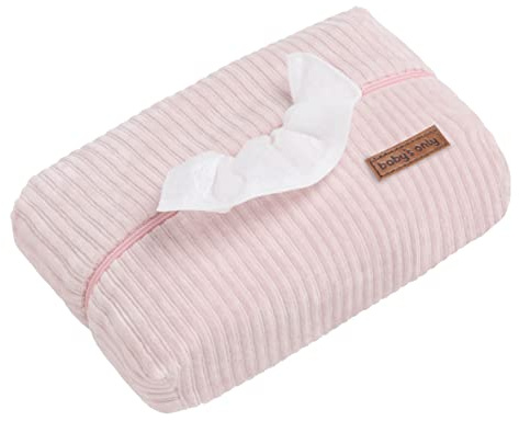Baby's Only - Baby Feuchttücherbezug Sense - Weichem Rib-Corduroy Feuchttücher Box - Feuchttücher Bezug für Baby Wipes - Baby Feuchttücher Organizer für Wickeltasche - Alt Rosa | Weichem Rib-Corduroy Feuchttücher Box - Feuchttücher Bezug für Baby Wipes - Baby Feuchttücher Organizer für Wickeltasche
