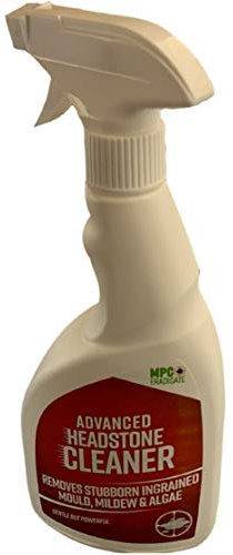 Advanced Headstone Cleaner - Gentle but Powerful Gravestone Memorial Stone Statue Cleaning Spray