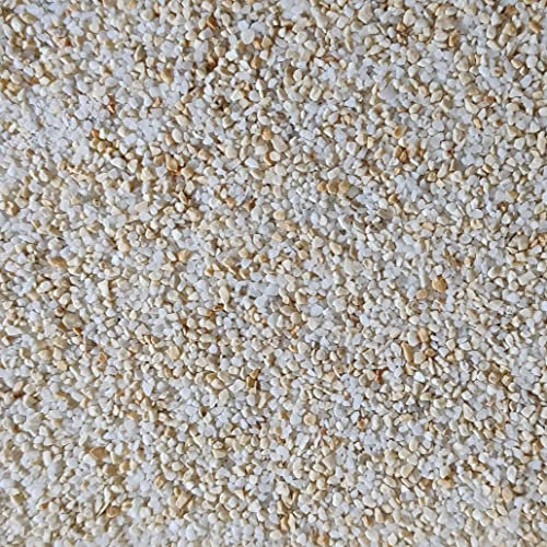 20kg Buntsteinputz Mosaikputz 1-2mm Beige/Weiß Innenbereich - Außenbereich