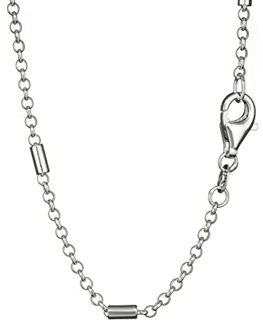 NKlaus 80 cm ärtkedja 925 silverkedja silverkedja silverkedja 1,8 mm bred damkedja 5489