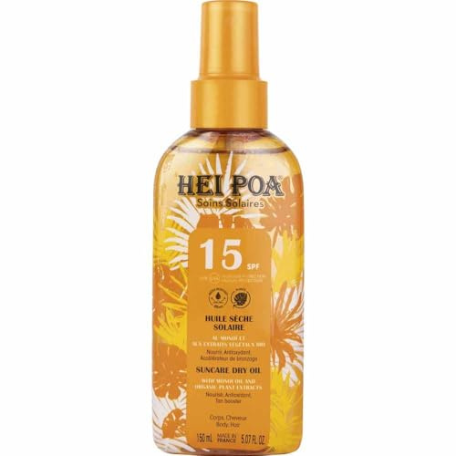 Hei Poa Huile Solaire au Monoï SPF 15 150ml
