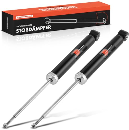 Frankberg 2x Stossdämpfer Stoßdämpfer Hinten Links Rechts 570mm Gasdruck | Kompatibel mit Clio IV BH Clio IV Grandtour KH Replace# 562101993R,562109815R