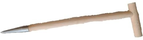 FORATERRA PIANTATORE in Legno con Puntale in Ferro Lunghezza CM. 60