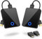 BEQOOL Trasmettitore e ricevitore wireless HDMI 1080P HD Wireless HDMI Extender, trasmissione video e audio, portata 98FT Streaming per laptop, fotocamera, PS5 per home theater, conferenze, giochi