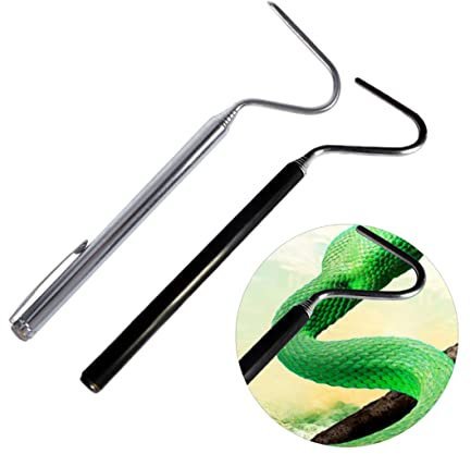 BESPORTBLE 2stücke Schlangenhaken Aus Einziehbar Mit Entenschnabelkopf Zum Von Kleinen Schlangen Und Reptilien Langlebig Und Praktisch