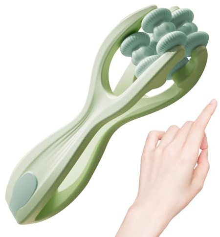 Massager delle dita per adulti - Massager a rulli a mano | rullo di massaggio per dispositivi di massaggio a mano | Dispositivo di massaggio rotolo doppio rotolo, dispositivi di massag