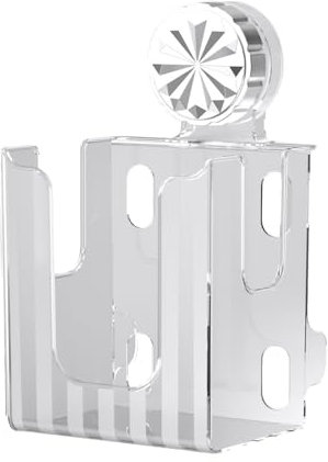 Porta di stoffa bagnata montata - Porta di stoffa bagnata da bagno | Organizzatore di stoffa ricaricabile con ventosa | Donatore non asipico per bagno, cucina, tavolo mutevole, tavolo da toeletta