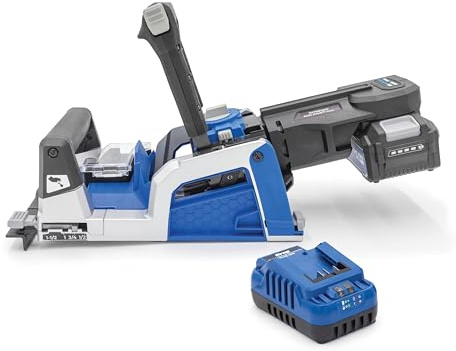 Kreg Rebel 20V Ionic Drive Pocket-Hole Joiner Kit - With 20V Blue Ion Charger & 4Ah Battery Pack - Precision Joinery Tool for Woodworking & Carpentry - Accessible Woodworking Tools - KPTBRB100A