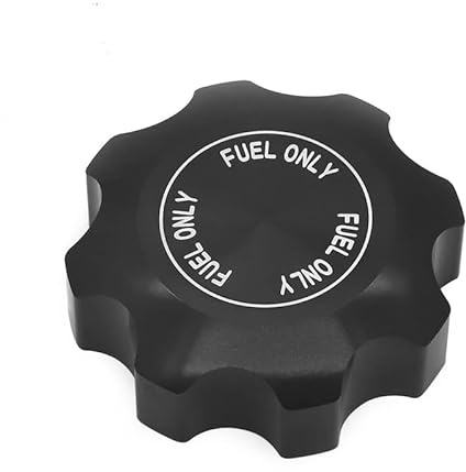 Tapa del Filtro de Aceite y Combustible for Motos de Nieve UTV y ATV, Tapa del Tanque de Gasolina y Combustible 5439075 for Polaris RZR Ranger 570 900 800 1000 Sportsman(Black)