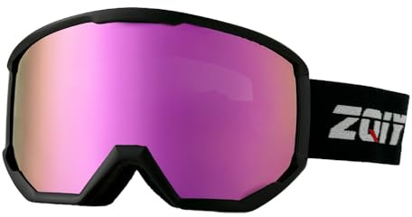 MTDVZR OTG Skibrille - Doppellinsen-Ski- und Snowboardbrille, Antibeschlag, UV-Schutz für Herren & Damen, helmkompatibel