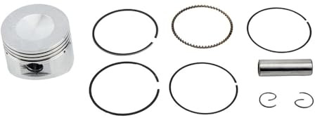 CPTDE Kit cilindro pistón Reemplazo De Montaje Anillos Pistón Diámetro 52,4mm Motocicleta, Para Coolster Sunl Para Horizontal 110cc Para SSR ATV Dirt Pit Motocross