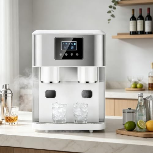 Machine à glace pilée et glaçons 120-180W, 15-18 kg/24 h