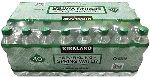 Kirkland Signature Sparkling Spring Water 500ml 40 Bottles