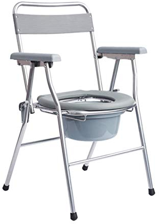 SYTH Klapp Toilettenstuhl/Duschstuhl Töpfchen Toilettenstühle platzsparend, Homecare-WC für den medizinischen Gebrauch