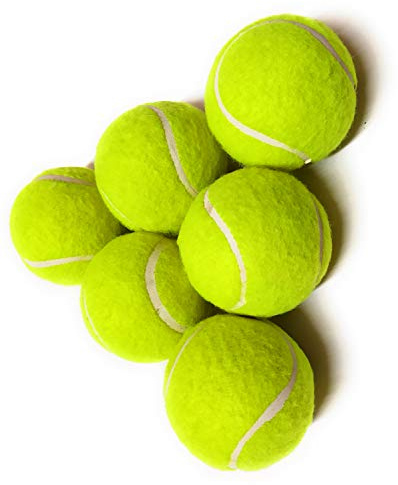 Kalindri Sports Premium Cricket-Tennisball, Gelb, 6 Stück