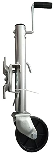 Frederimo Rimorchio ruota di supporto girevole per trailer, lingua, ruote di supporto per ribaltamento, carico pesante, 1200 LB, per rimorchi, roulotte
