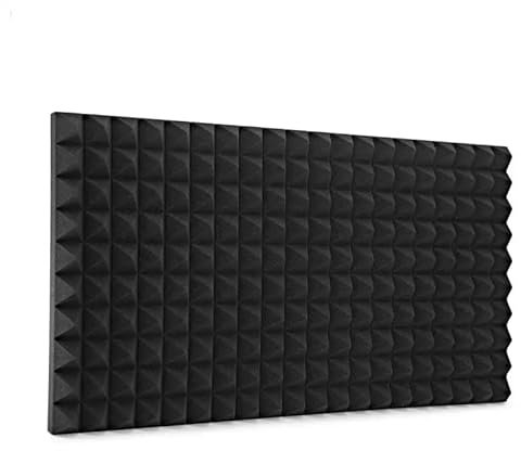 StickersLab - Pannello acustico Fonoassorbente Insonorizzante piramidale ignifugo (Packaging - 100x50x5cm (0,5m²))