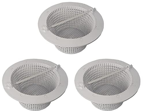 Panier Skimmer 16 Cm, Rechange pour Skimmer, Panier Filtrant Réutilisable pour Piscine, Skimmer Piscine Hors Sol, Le Filtre Protège Votre Piscine Creusée Ou Hors Sol