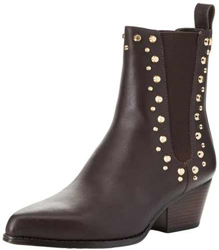 Michael Kors Kinlee Bootie ankelboots för kvinnor, choklad, 42.5 EU, Choklad, 42.5 EU