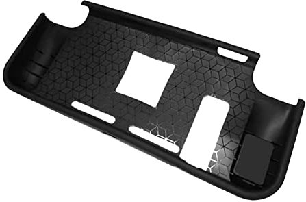 MCQWOMFQAK Housse de Protection for Console de Jeu, Housse de Protection en Silicone Souple Ultra-Mince TPU Housse de Protection for Console de Jeu avec poignée Ergonomique Noir xiaguolingsm