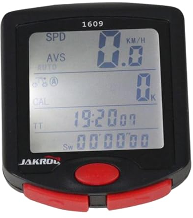 INOOMP Fahrrad Tacho Outdoor-stoppuhr -Computer Fahrrad Stoppuhr Fahrradcomputer Drahtlos Drahtloser Tacho Kilometerzähler Mit LCD-Display Fahrrad-kilometerzähler Fahrrad-GPS Zyklus