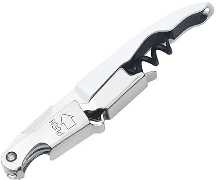 Allpeak Kellnermesser Korkenzieher Wein Weinöffner - 1PC Vielseitig Korkenzieher Weinflaschenöffner Wine Opener Bottle Opener Wein öffner, Küche, Kochen & Backen Barzubehör Kellnermesser - Weiß