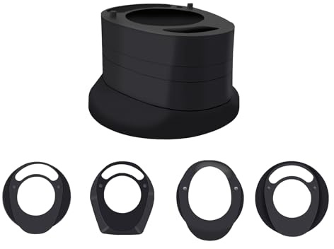 RXL SL Fahrradgabel Steuersatz Spacer, Nylon 1-1/8“integrierter Lenkerabstandshalter für die Innenverlegung,Fahrrad Ahead Vorbau Spacer 5/10mm