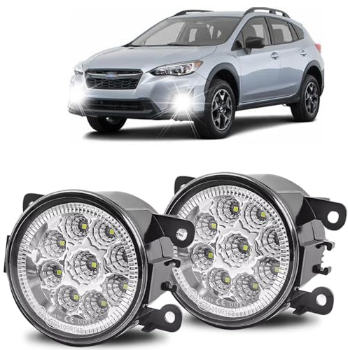 Fog Lights 3.5 inch OEM 19626500 For SUBARU CROSSTREK 2018-2024 Front Bumper H8 LED Fog Light Lamps Left Right Driver&Passenger Assemblies Fog Lights Beam,6000K White Beam,Super Bright. 2-Pack.