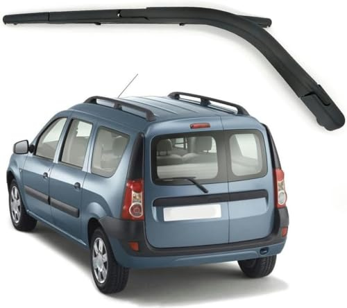 XCBW Kit de balais et de Bras d'essuie-Glace arrière - pour Dacia Logan MCV Brosse pour Pare-Brise, hayon, vitre