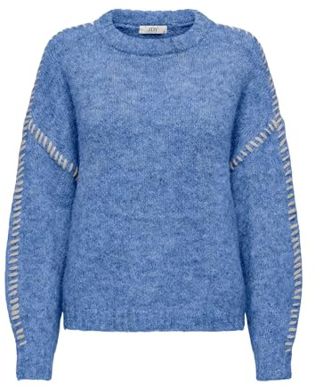 Jdyzoey Life L/S On stitch dra KNT Noos, Ebb And Flow, M