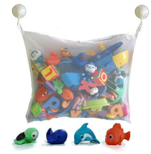 Contenitore per giocattoli da bagno, 45 x 35 cm, multiuso, per bambini