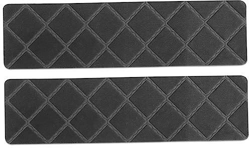 Tofficu 4piezas Alfombrilla Antideslizante Para Escalones Diseño Relieve Para Interiores y Exteriores Para Escalones De Madera Material De Pvc