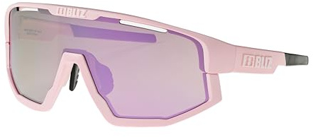 Bliz Vision Sonnenbrille - Matt Powder Pink, brown with rose multi
