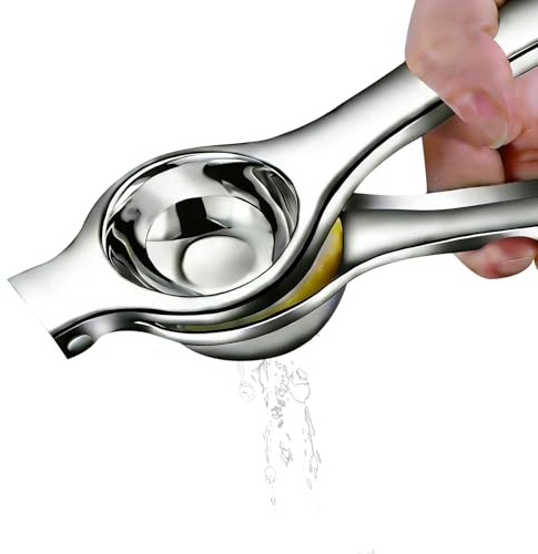 Heavy Duty Lemon Squeezer manual,Durable Fruit Press Citrus Squeezer for Lemon, Lime, and Small Citrus Fruits - Easy to Clean Hand Juicer Squeezer for Fresh Juice Extraction
