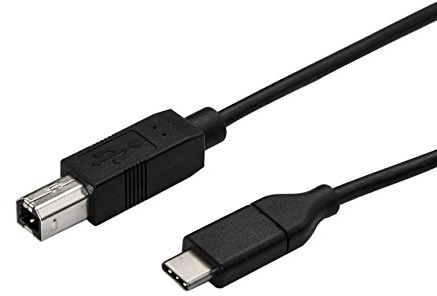 StarTech.com USB-C auf USB-B Druckerkabel - St/St - 0,5m - USB 2.0 - USB C zu USB B Kabel - USB Typ C Druckerkabel