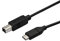 StarTech.com USB-C auf USB-B Druckerkabel - St/St - 0,5m - USB 2.0 - USB C zu USB B Kabel - USB Typ C Druckerkabel