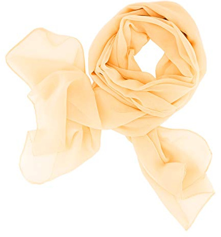 DOLCE ABBRACCIO SWEET LOVE Damen Chiffon Tuch XXL 160 × 70 cm