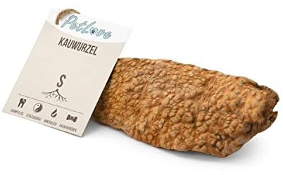 PetLove Kauwurzel für Hunde aus Baumheide • Natürliches Kauspielzeug hypoallergen • Kauknochen ohne Zusätze, ohne Kalorien, ohne Chemie • Größe: S (125-249g) • Für Welpen