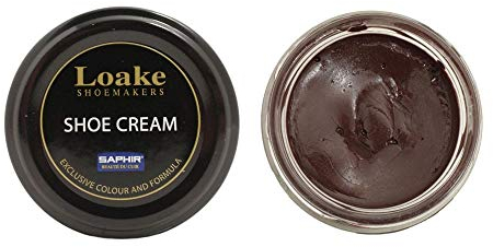 Loake Dark Brown Cream Polish By Saphir - Exclusive Colour And Formula Leather