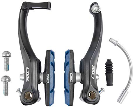 Chooee Fahrrad V Bremse,Aluminium V-Brake Bremsen 1 Paar Schwarz/Blau