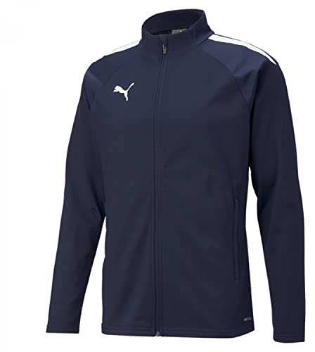 PUMA Unisex - bebis 657234 Träningsjacka, Blå, L