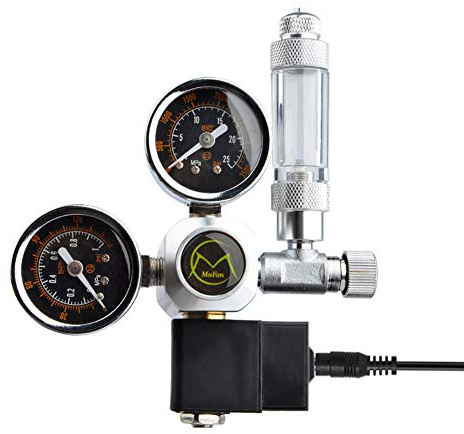 Pressure reducer CO2 aquarium, CO2 pressure gauge, carbon dioxide pressure gauge, Mufan double meter, aquarium CO2 pressure gauge, solenoid valve, needle valve, aquarium