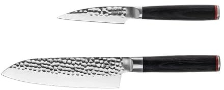 Kotai Le Set de Base : 2 couteaux (couteau d'office + santoku)